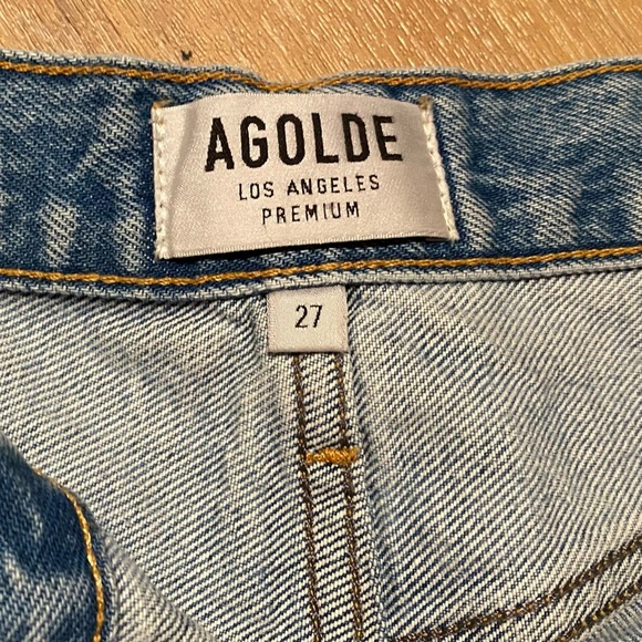 Agolde Parker Jean Shorts - Picture 5 of 6